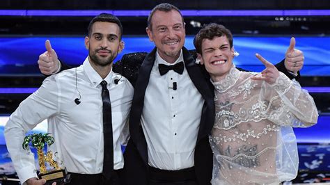 Brividi Di Blanco E Mahmood Trionfo A Sanremo