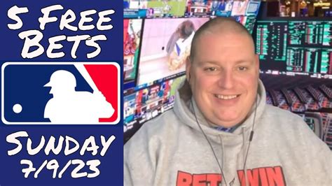 Sunday 5 Free MLB Betting Picks Predictions 7 9 23 L Picks