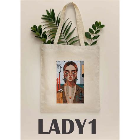 High Quality Affordable Katsa Canvas Fashion Trend Tote Bag Lady Art