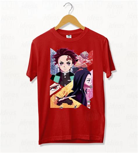 Remera Demon Slayer Tanjiro Nezuko 01 Colores Ideas MVD