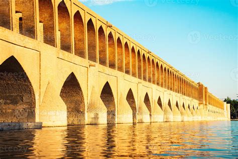 Isfahan Iran Siose Pol Or Bridge Of Arches One Of The