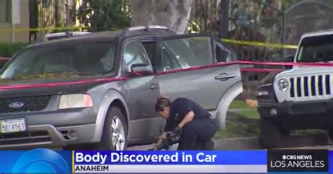 Man Found Dead Inside Parked Car In Anaheim 1 Person Detained Cbs