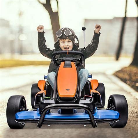 24V Go Kart For Kids, Licensed Mclaren Battery Powered Ride, 42% OFF