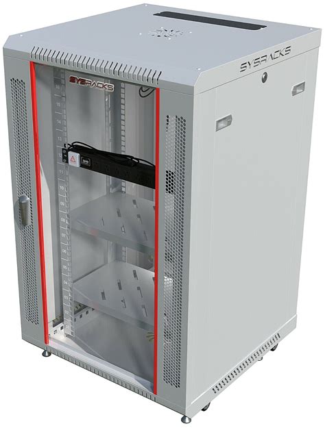 Used 15u Wall Mount Server Rack Network Cabinet Data Av 24 Inch Depth Locking Grey Ubbthreads