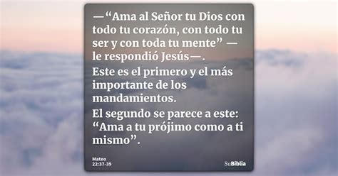 Mateo 22 37 39 Biblia