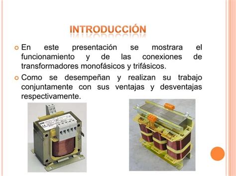 Tipos De Conexiones De Los Transformadores Ppt