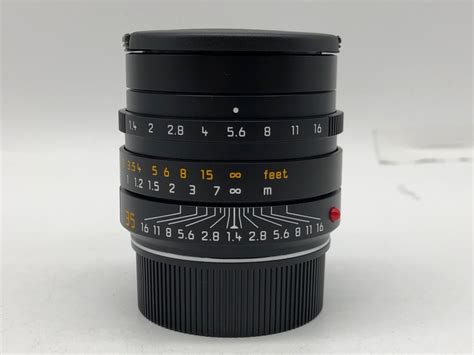 【中古：a 美品 】ライカ ズミルックス M F1 4 35mm Asph ブラック [11663] 2119340665232