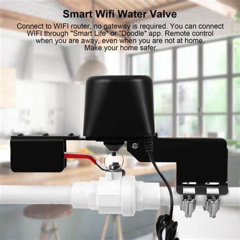 Tuya Zigbee Automatic Gas Water Heater Valve Controller Smart Home