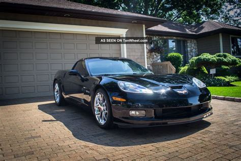 2008 Black Z06 Corvette