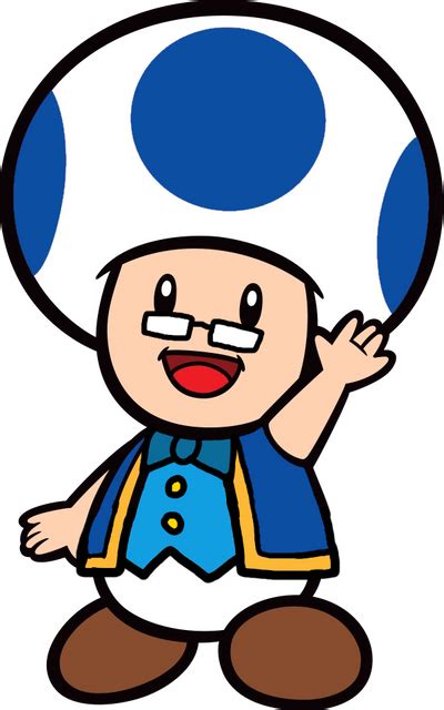 Super Mario General Toad 2d By Joshuat1306 On Deviantart