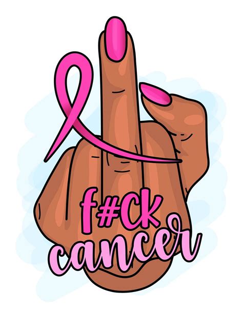 Fuck Cancer Svg Breast Cancer Svg Cancer Survivor Svg Cancer