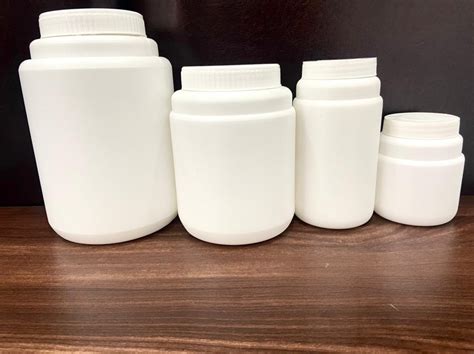 White Round Hdpe Protein Powder Jars At Best Price In Karnal ID