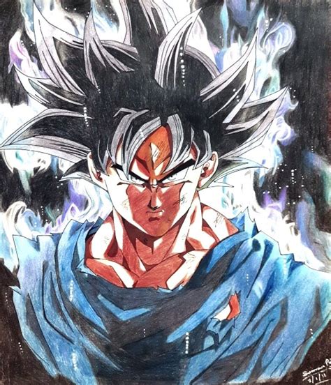 Artstation Son Goku Ultra Instinct Sign