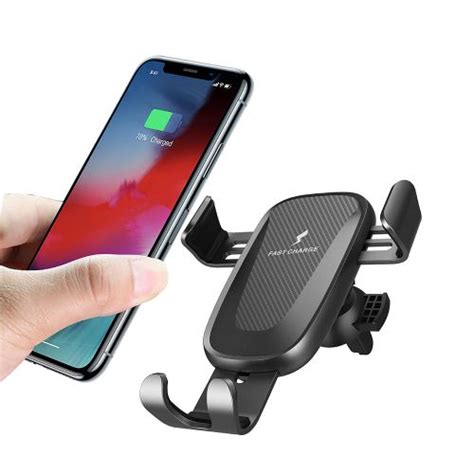 Support universel de voiture avec Chargeur sans Fil QI Wireless à