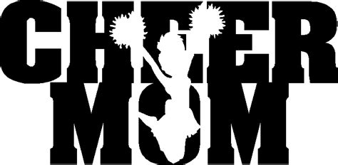 Cheer Graphics Cheer Mom Cheer Silhouette