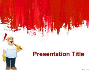 Painting Powerpoint Template Ppt