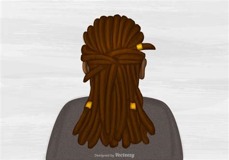 Dreadlocks Vector Art Icons And Graphics For Free Download