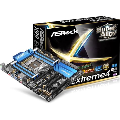 ASRock X99 Extreme4 Intel X99 So.2011-3 Quad Channel DDR4 ATX Retail ...