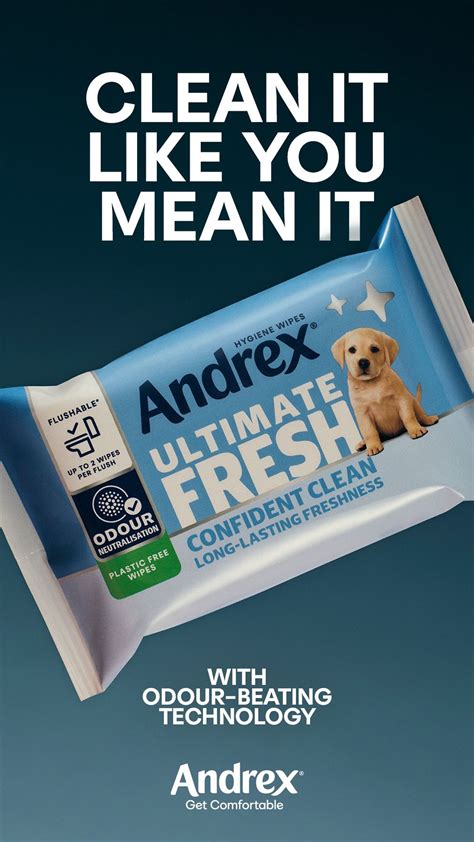 Andrex Launches Ultimate Fresh Wipes with Odour-control Technology