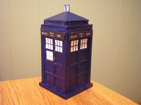 Cardboard Tardis By Catnippacket On Deviantart