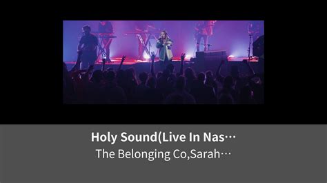 Holy Sound Live In Nashville TN 2020 Leminoレミノドコモの新しい映像サービス 知ら