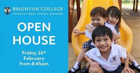 Bangkok Post - OPEN HOUSE EVENT AND A LEVEL SCHOLARSHIPS AT BRIGHTON ...