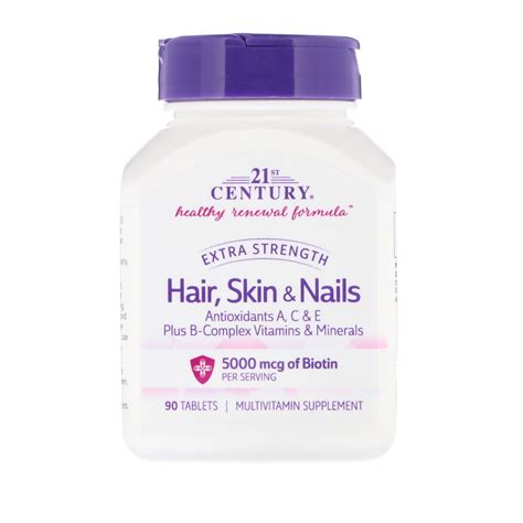 St Century Hair Skin Nails Extra Strength Tablets Iherb