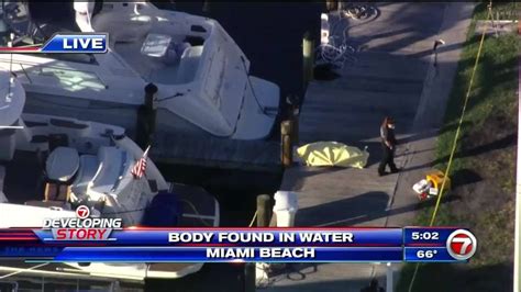 Body Found In Water In Miami Beach Wsvn 7news Miami News Weather Sports Fort Lauderdale