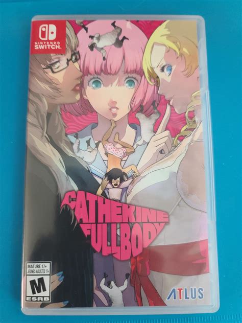 Catherine Full Body Item Box And Manual Nintendo Switch