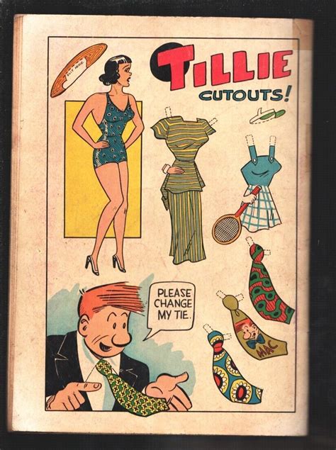 Tillie The Toiler Four Color Comics 213 1948 Dell Russ Westover Art