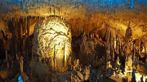 CAVE AT IOANNINA PERAMA - GREECE Stock Photo - Image of landmark ...