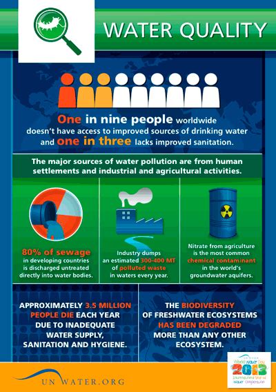 Water Quality International Decade For Action Water For Life 2005 2015