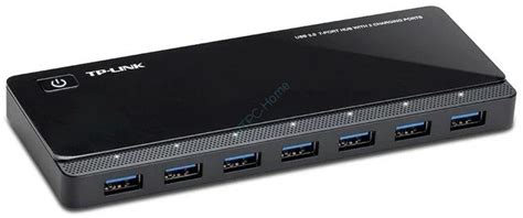 Активный USB хаб TP-LINK UH720 черный, купить по цене 3 500 руб. в ...