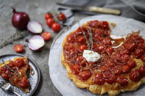 Tomaten Tarte Tatin Met Rode Ui Eefsfood