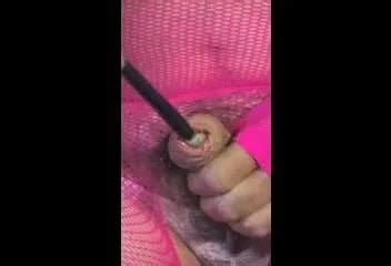 Shemale Transvestite Pantyhose Nylon Sounding Urethral Toy Gay Man Man Porn XHamster