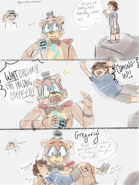 Glamrock Freddy Being A Papa Bear 💕💕 Reupload In 2022 Fnaf Funny