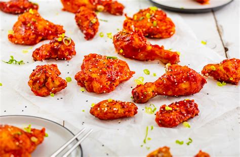 Gochujang Korean Fried Chicken Yangnyeom Tongdak Wing Yip