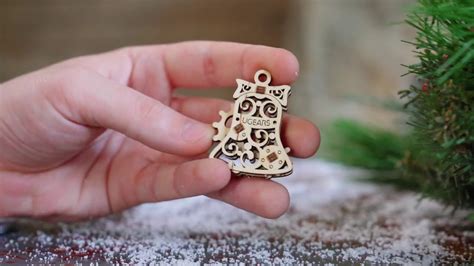 Фиджет Рождественские. Набор из 4 штук от Ugears - YouTube