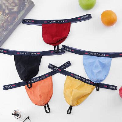 String Pour Homme Slip String Bikini Sous V Tement Pochette Culotte Maillot Ebay