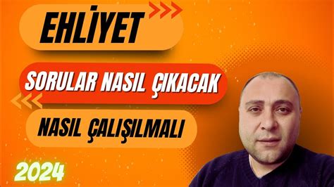 EHLİYET SINAV SORULARI NASIL ÇIKACAK EHLİYET SINAVI KAÇ SORU YouTube