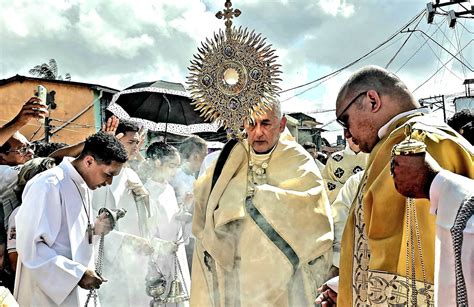 Solenidade De Corpus Christi Em Bel M Rede Nazar De Comunica O