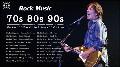 Rock Music Playlist 70s 80s 90s The Best Of Classic Rock Rock Songs Collection Youtube