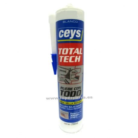 Sellador El Stico Total Tech Blanco Ml Ceys