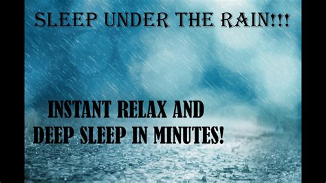 Falling A Sleep In One Minute With Terrible Heavy Rain Storm Get Help