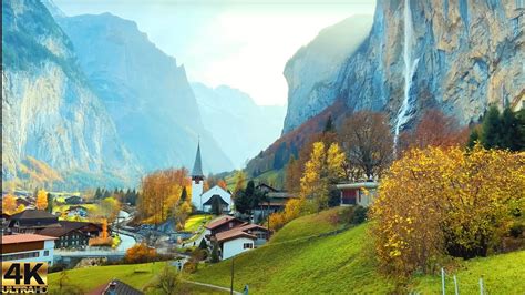 Lauterbrunnen Switzerland Walking Tour A Paradise On Earth In K