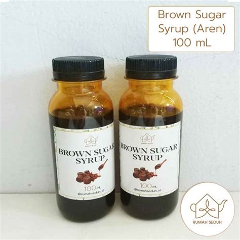 Jual Brown Sugar Syrup 100mL Gula Merah Cair Sirup Gula Aren