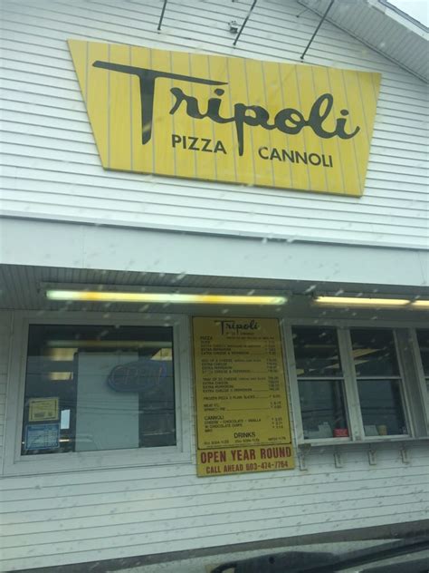 Tripoli Pizza Bakery Amesbury Ma Menu Hours Reviews And