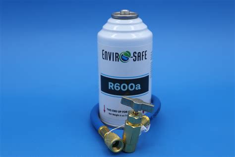 Envirosafe R-600a refrigerant with charging hose, R600, R600a - Walmart.com