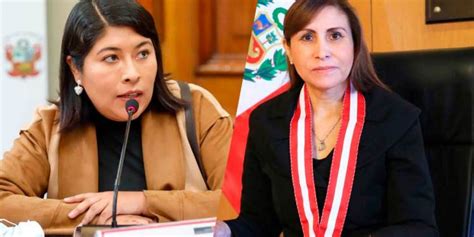 Ministra Betssy Chávez Presentó Denuncia Constitucional Contra La