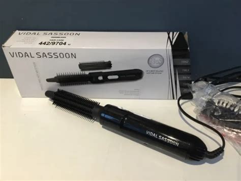 VIDAL SASSOON HOT Air Styler 200W Tangle Free Hair Curler Brush